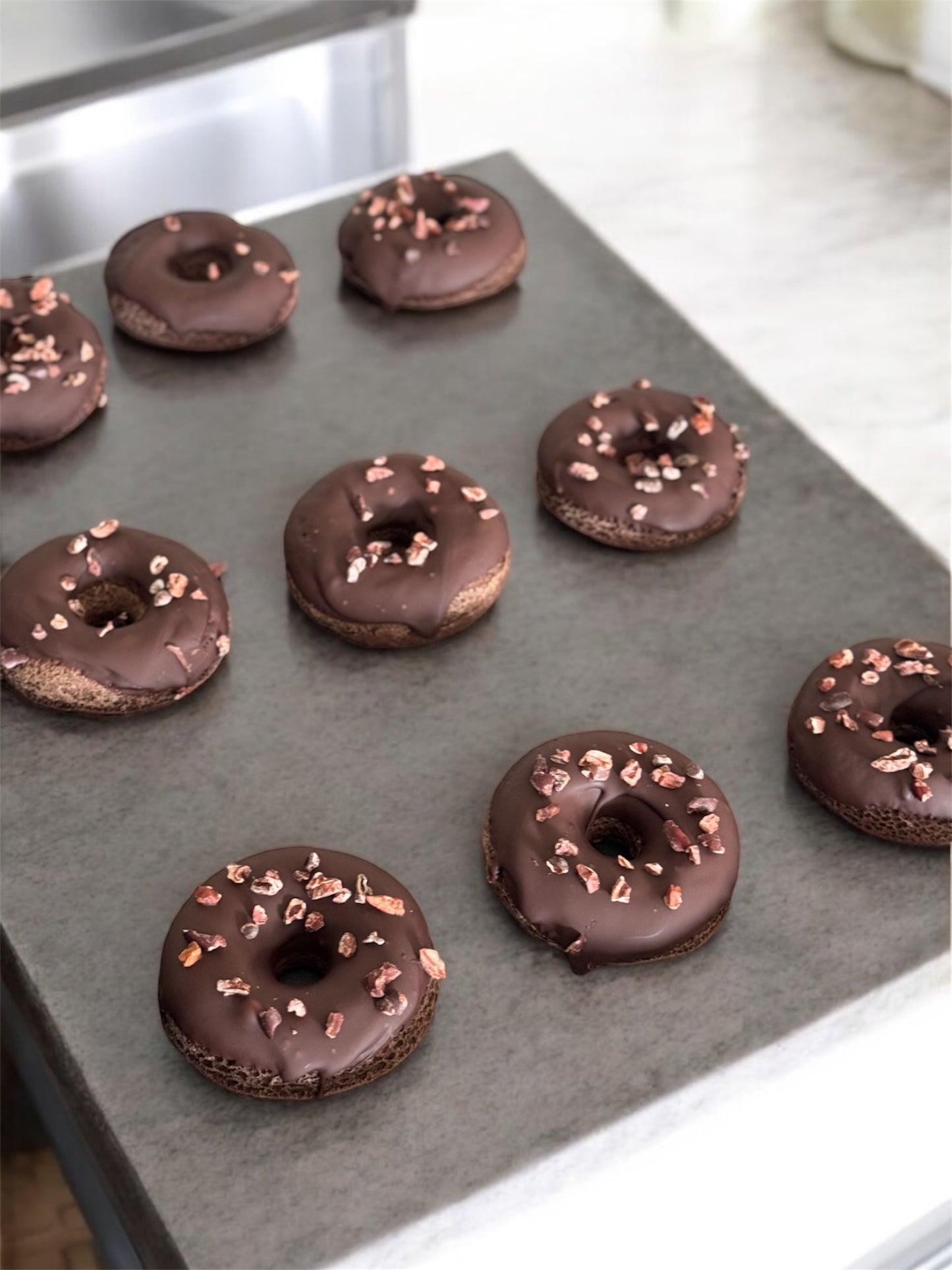 KETO Double Chocolate Donuts Boosted with Collagen and MCT Oil