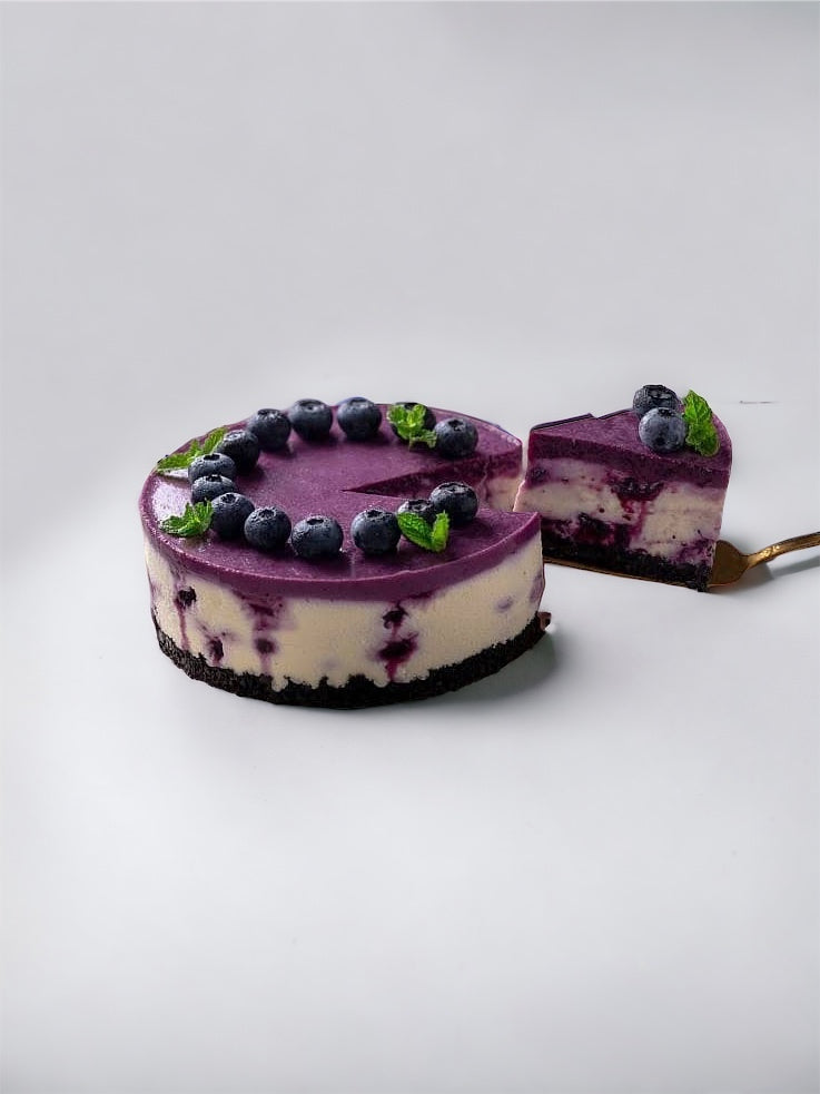 KETO Organic Blueberry Cheesecake