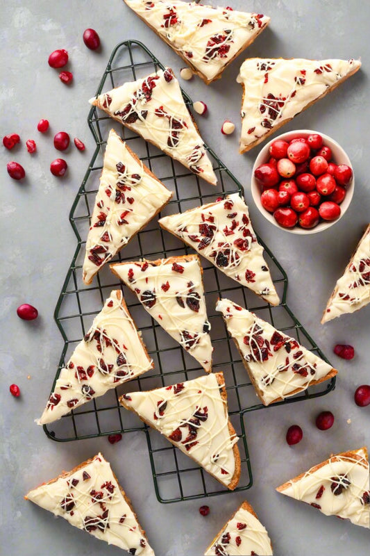 KETO Holiday Cranberry Bliss Bars