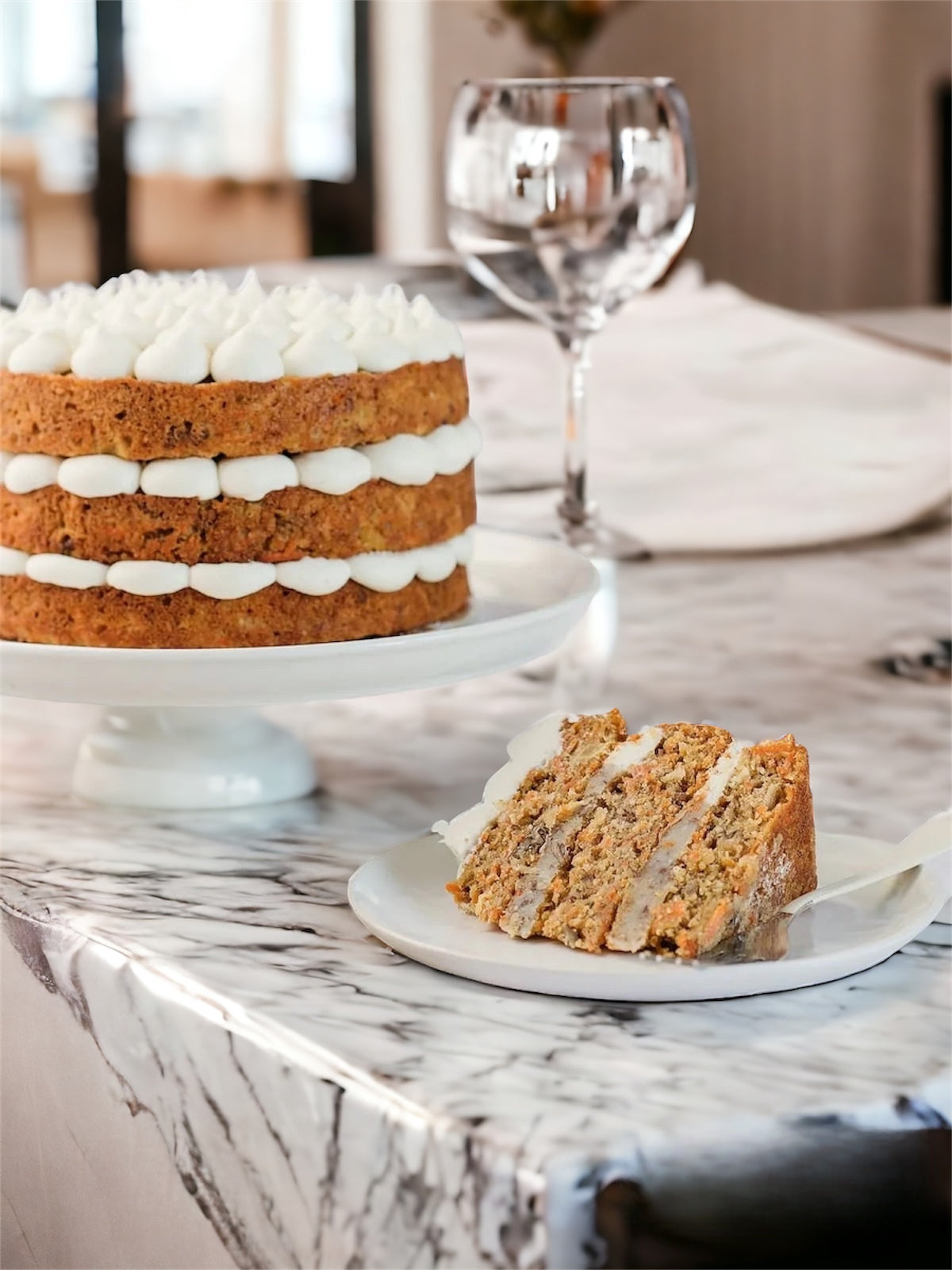 Keto Organic Carrot Cake