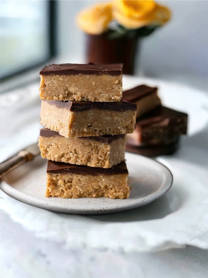 KETO Organic Chocolate Peanut Butter Bars