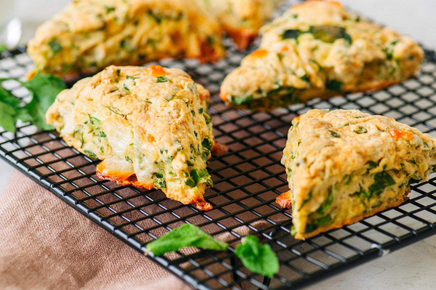 KETO Organic Spanakopita Scones