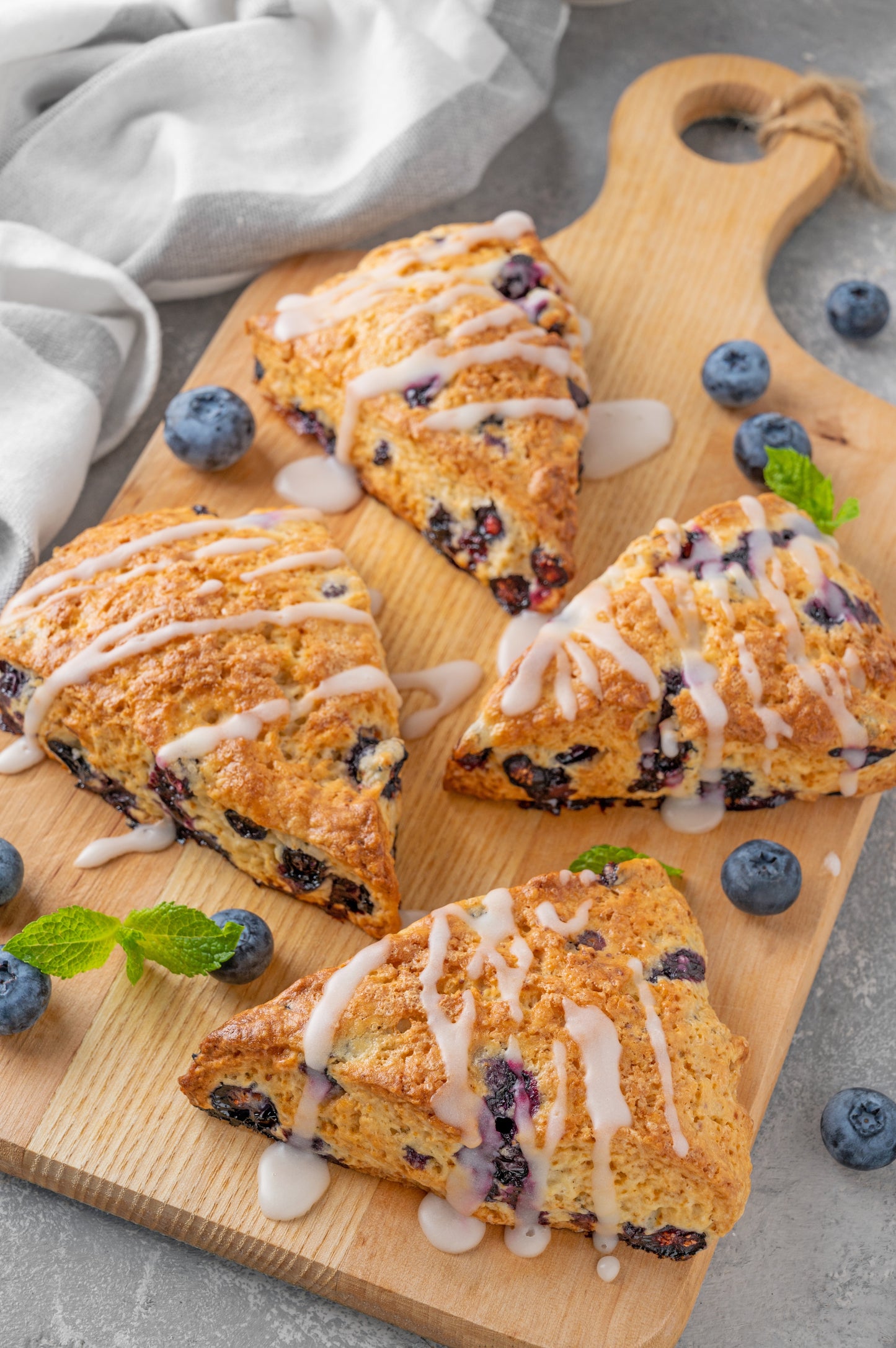 KETO Organic Blueberry Lemon Scones