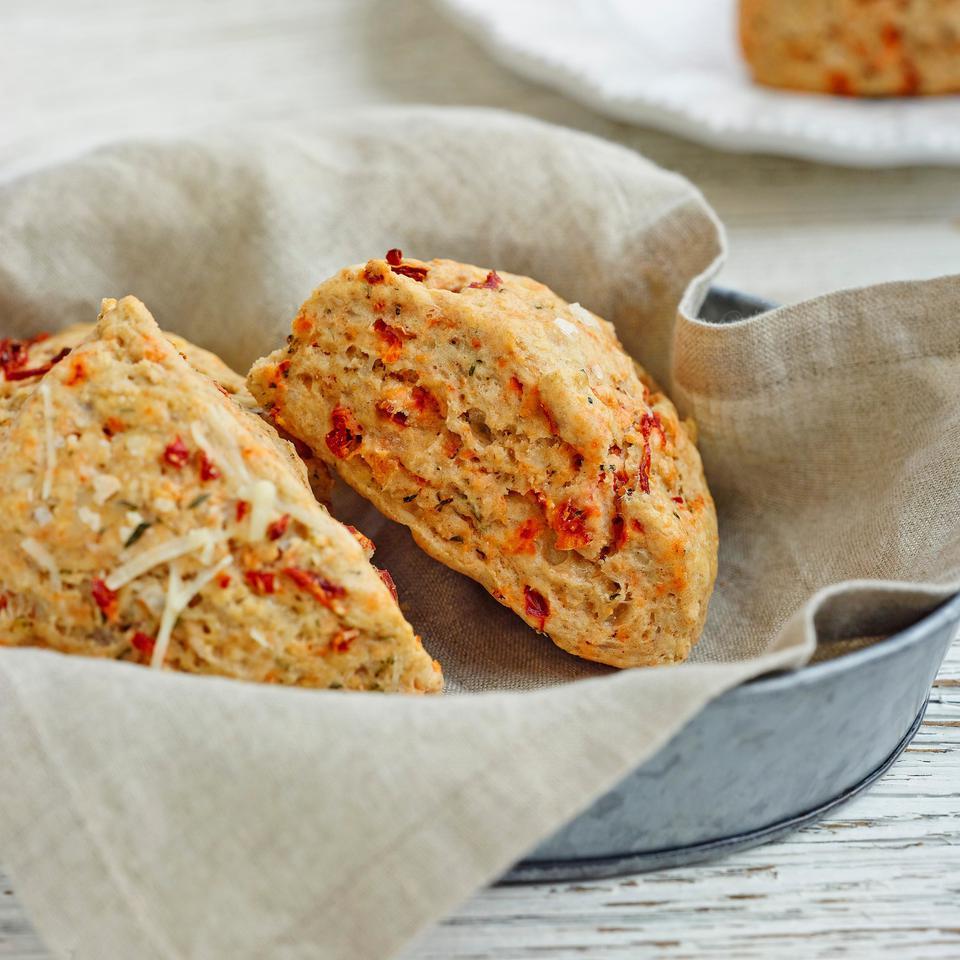 KETO Organic Sundry Tomatoes and Feta Cheese Scones