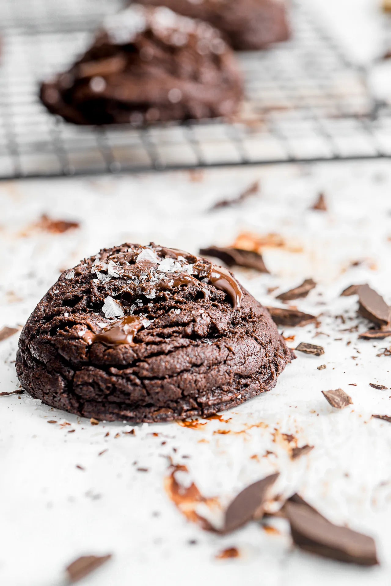 KETO Organic Double Chocolate Chip Sea Salt Cookies