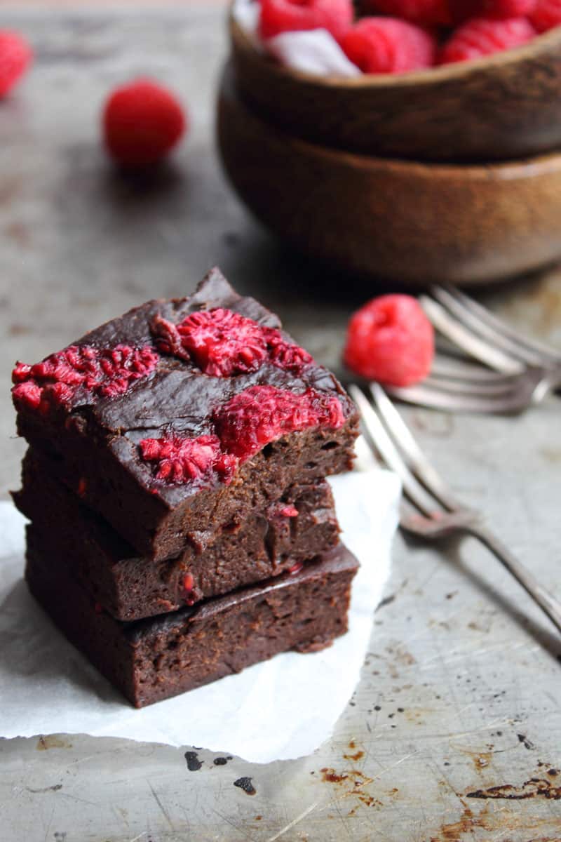 KETO Organic Raspberry Brownie Boosted with Collagen and MCT Oil