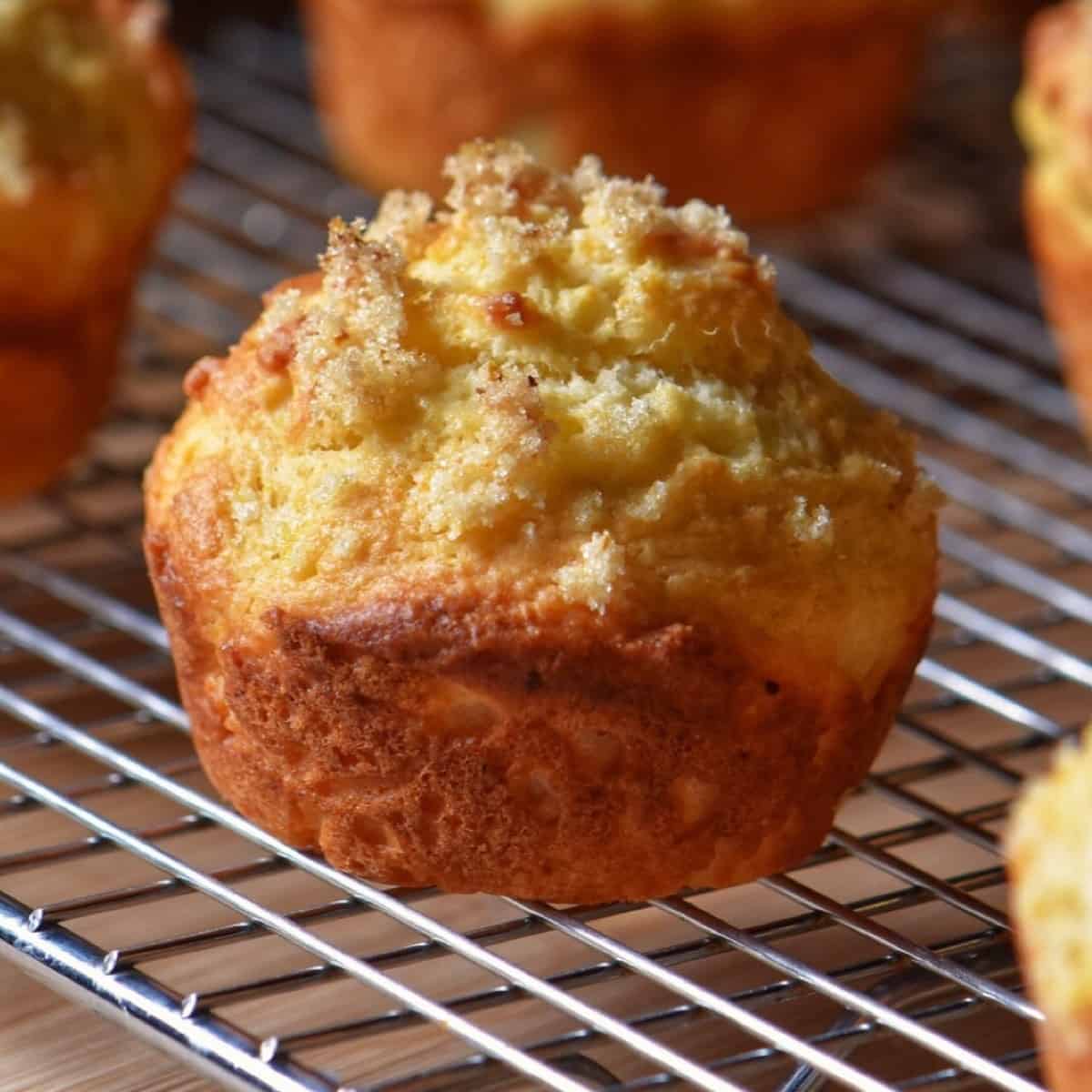 KETO Organic Savory Cheese Muffins