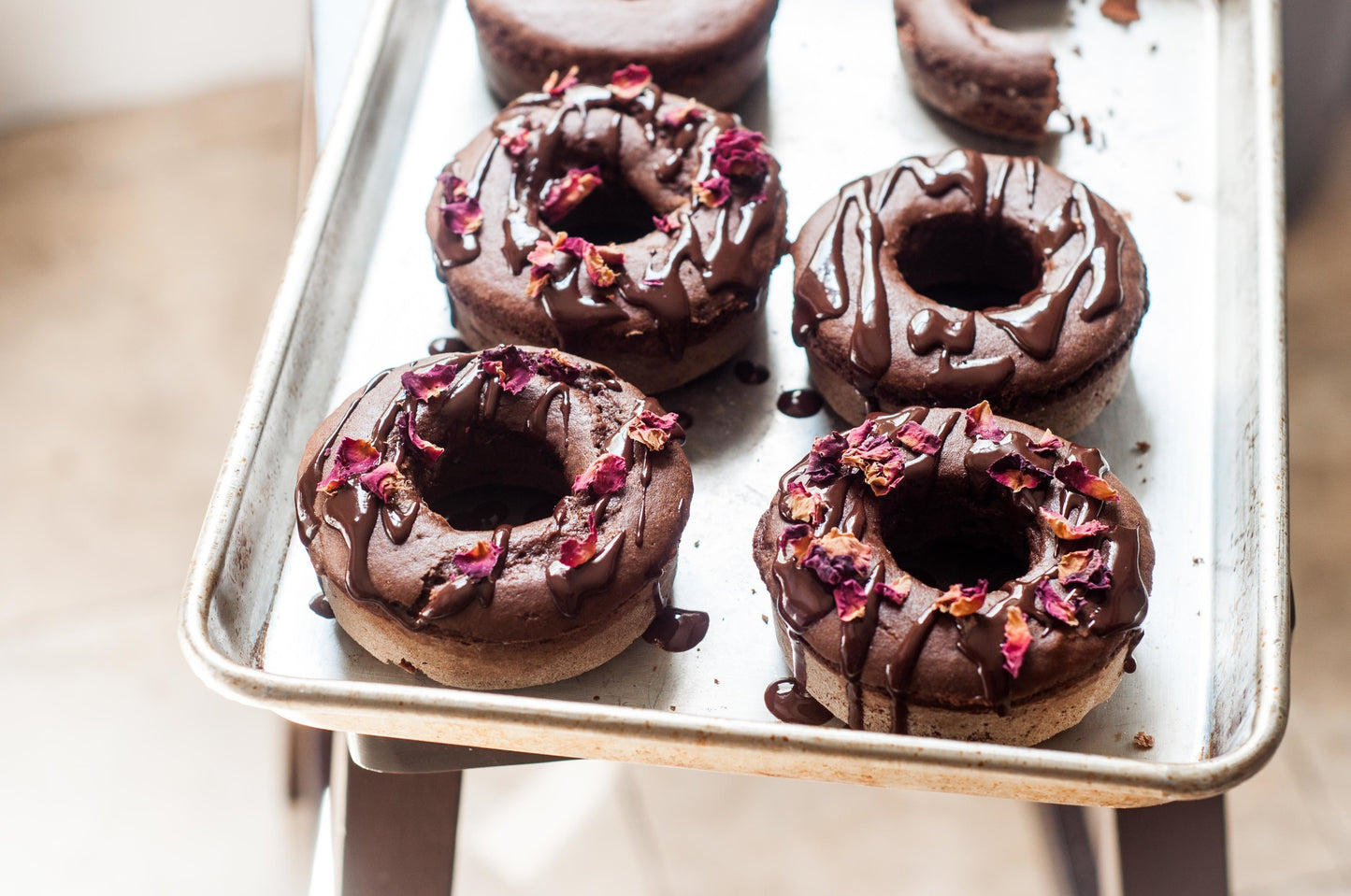 KETO Double Chocolate Donuts Boosted with Collagen and MCT Oil