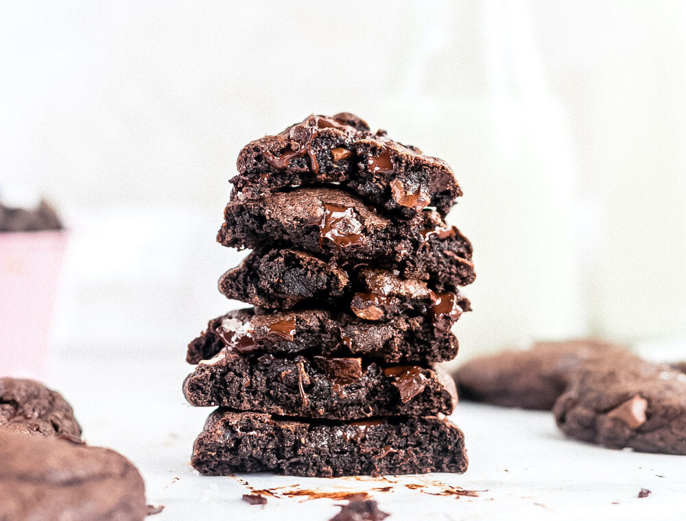 KETO Organic Double Chocolate Chip Sea Salt Cookies